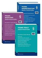 Seria z Paragrafem - PAKIET: Prawo administracyjne, pracy i handlowe. Zbiory przepisów 2026 [PRZEDSPRZEDAŻ]